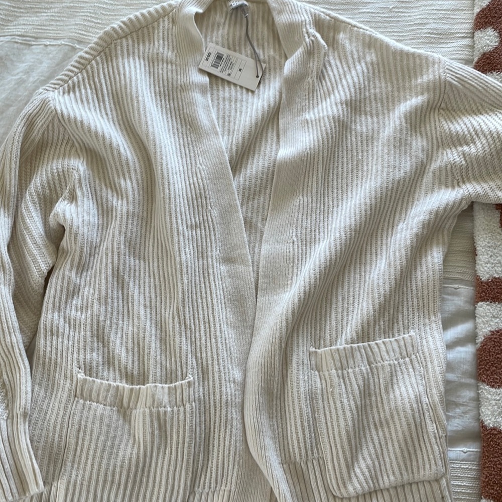 A new Day cream cardigan